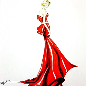 Miranda Chen - Fashion Sketch image